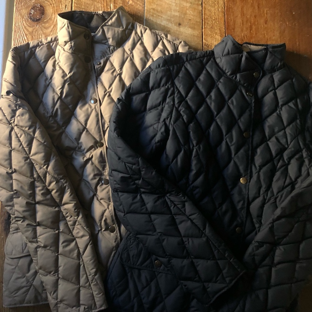 Two Eddie Bauer Goose Down jackets NWOT